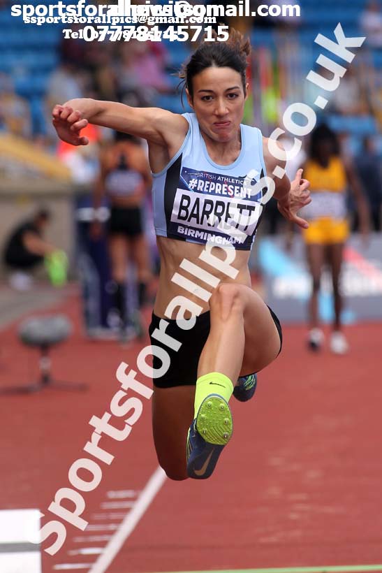 Womens triple jump, World Championship Team Trials, Alexander Stadium, Birmingham